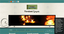 Desktop Screenshot of lapaparalumi.com